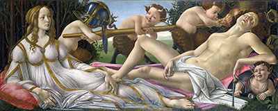 Mars et Vénus Sandro Botticelli